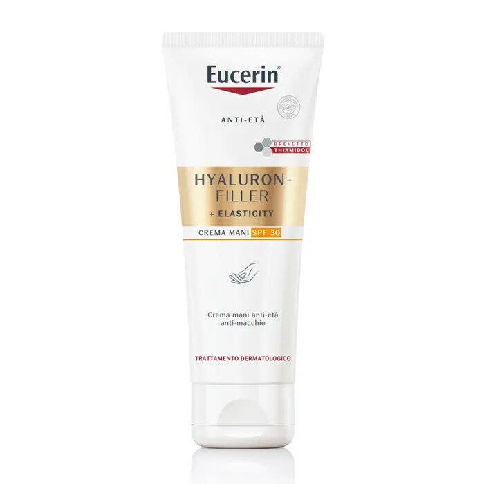 Eucerin Hyaluron Filler + Elasticity Crema Mani Anti Macchie 75ml-1