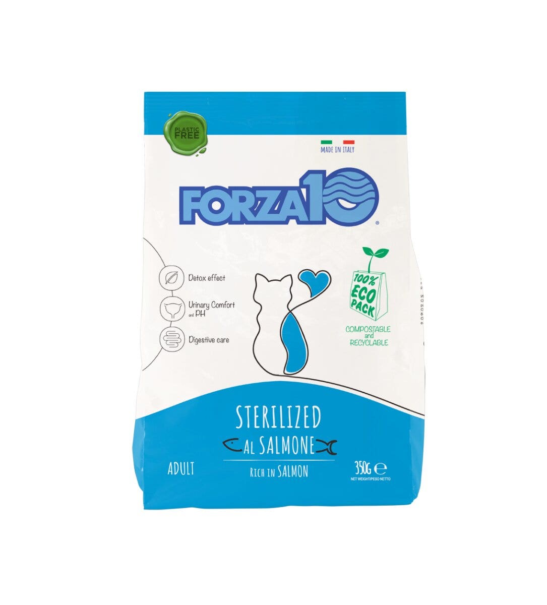 Forza10 Adult Maintenance Sterilized Crocchette Al Salmone Gatti Adulti Sacco 350g-2