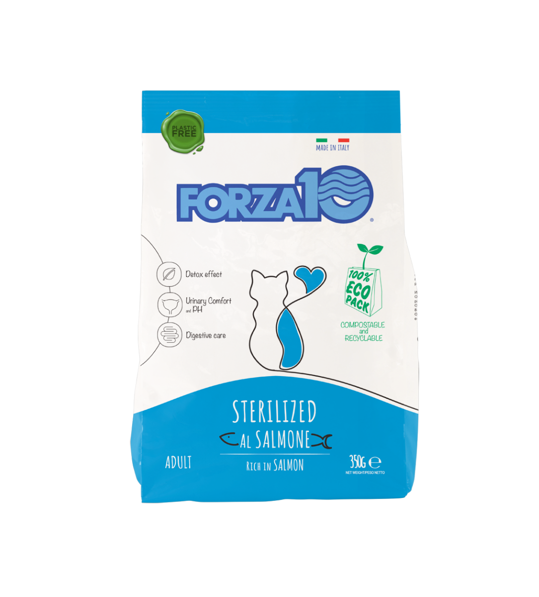 Forza10 Adult Maintenance Sterilized Crocchette Al Salmone Gatti Adulti Sacco 350g-1