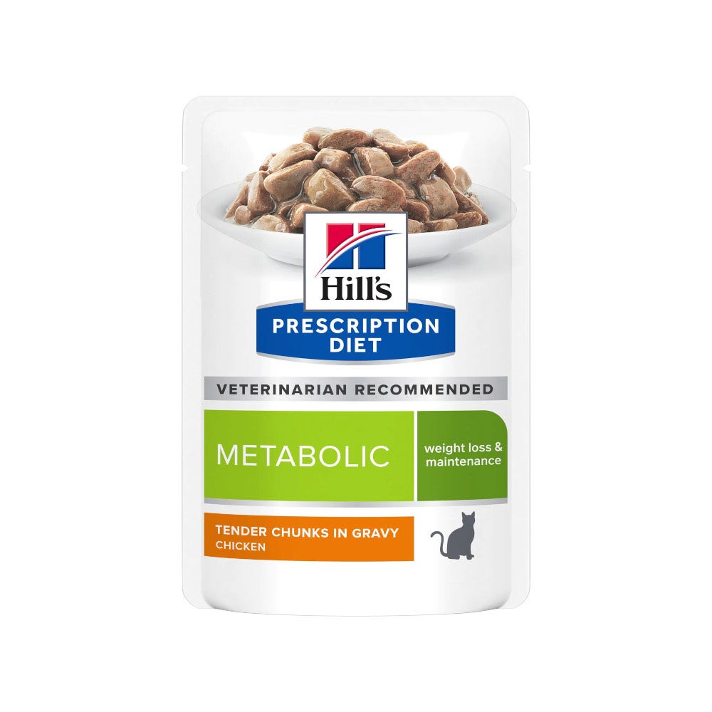 Hill's Prescription Diet Metabolic Alimento Per Gatti 85g-0