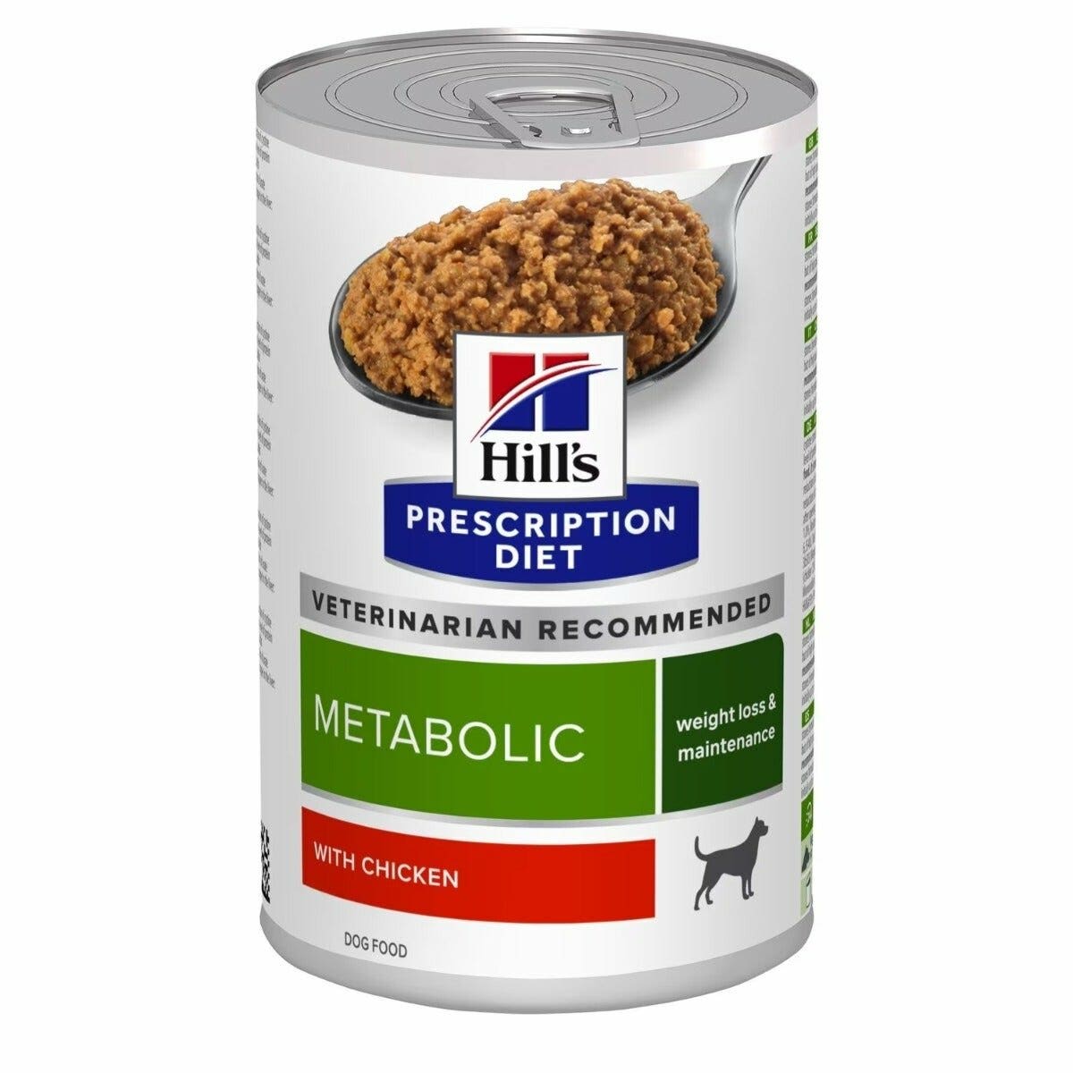Hill's Prescription Diet Metabolic Cibo Umido Con Pollo Cani Adulti Barattolo 370g-2