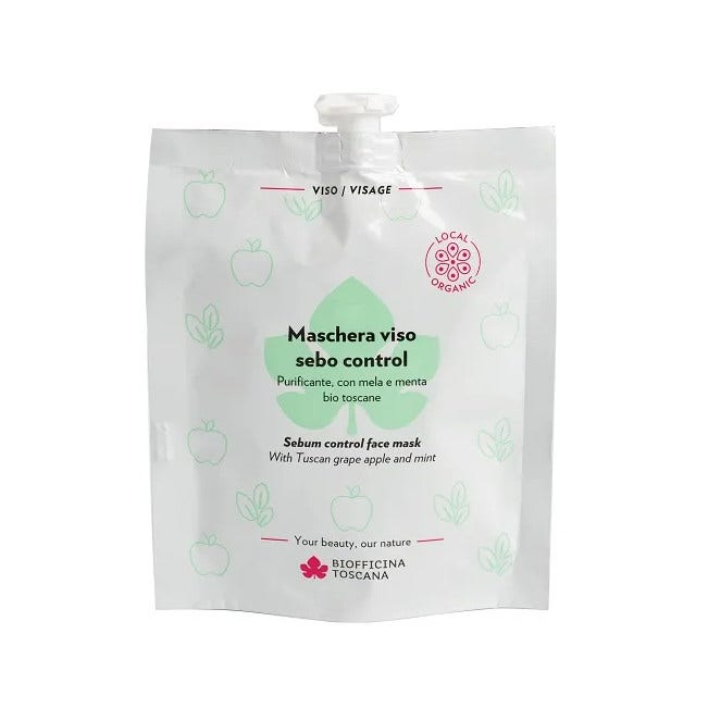 Biofficina Toscana Maschera Viso Sebo Control 30g-2