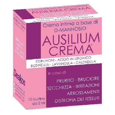 Ausilium Crema Intima Idratante/Riparatrice/Lenitiva 15 Bustine Da 2ml-1