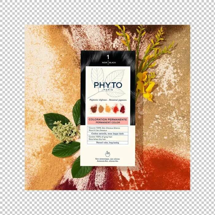 Phyto Phytocolor 1 Nero Colorazione Permanente Per Capelli-4