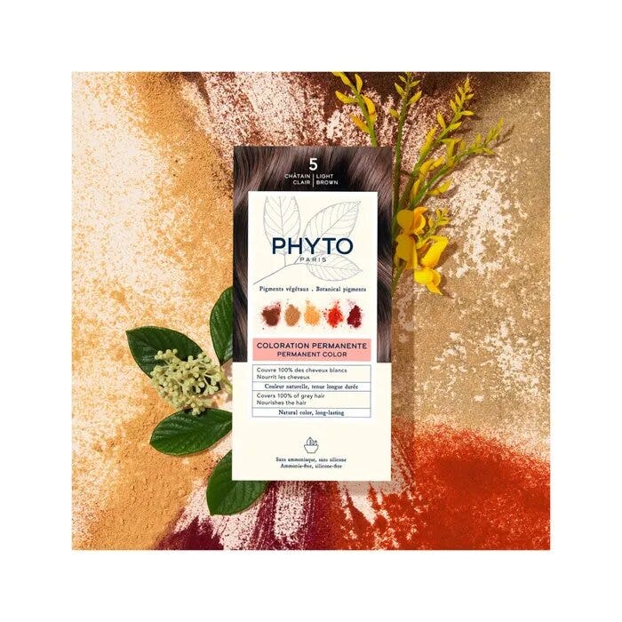 Phyto Phytocolor 5 Castano Chiaro Colorazione Permanente Per Capelli-9