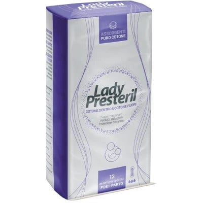 Lady Presteril Assorbenti Post Parto 12 Pezzi-1