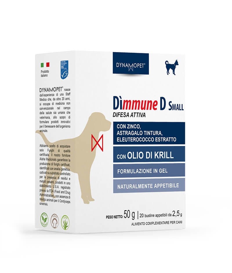 Dynamopet Dimmune D Small 20 Bustine 2,5g-1