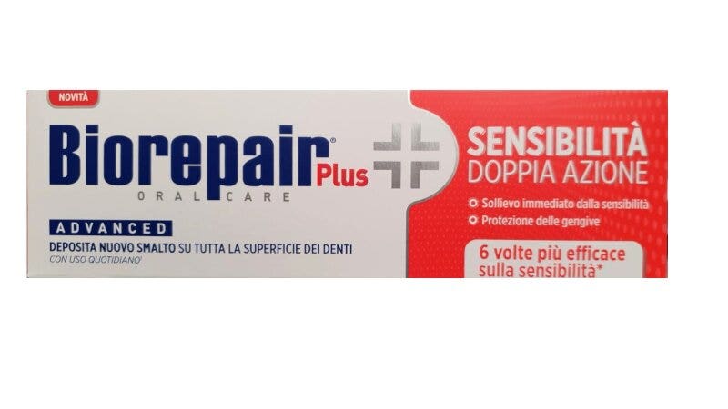 Biorepair Plus Dentifricio Sensibilità Doppia Azione 75ml-1