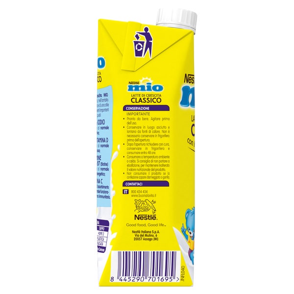 Nestlè Mio Latte Di Crescita Classico Liquido Brick 500ml-3
