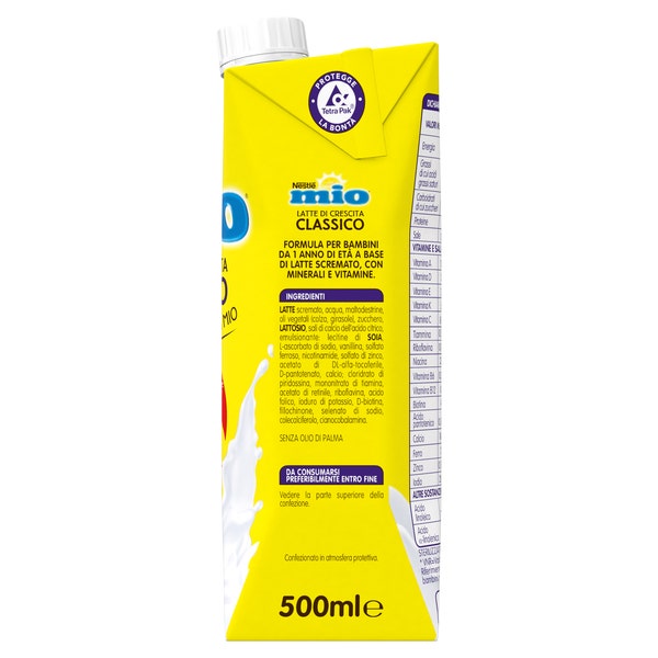 Nestlè Mio Latte Di Crescita Classico Liquido Brick 500ml-4