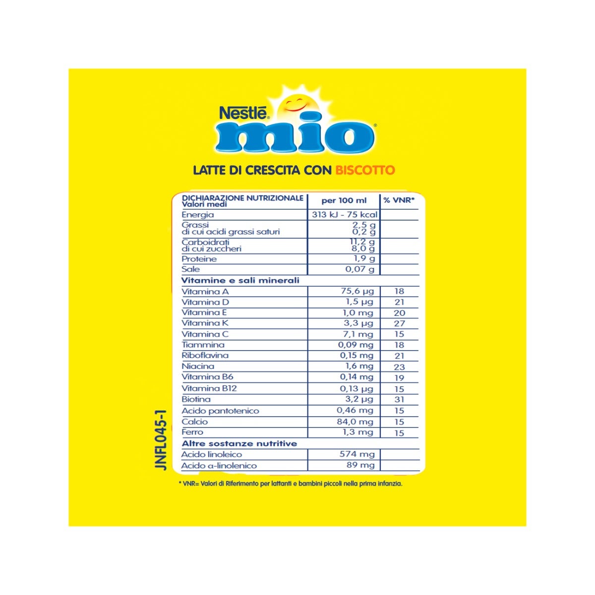 Nestlè Mio Latte Di Crescita Con Biscotto Liquido Brick 500ml-9
