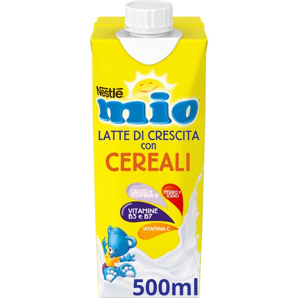 Nestlè Mio Latte Di Crescita Con Cereali Liquido Brick 500ml-2