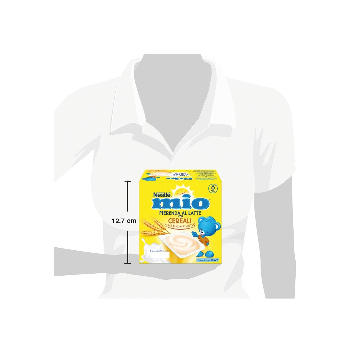 Nestlè Mio Merenda Al Latte Cereali 4 Vasetti Da 100g-5