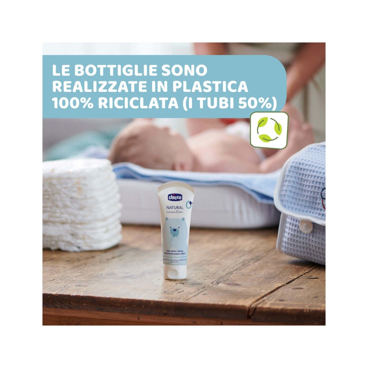 Chicco Natural Sensation Zaino Detergente Corpo&Capelli + Crema Lenitiva + Salviette-5