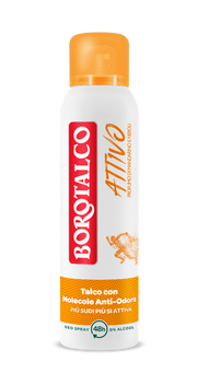 Borotalco Deodorante Spray Attivo Arancione 150ml-1