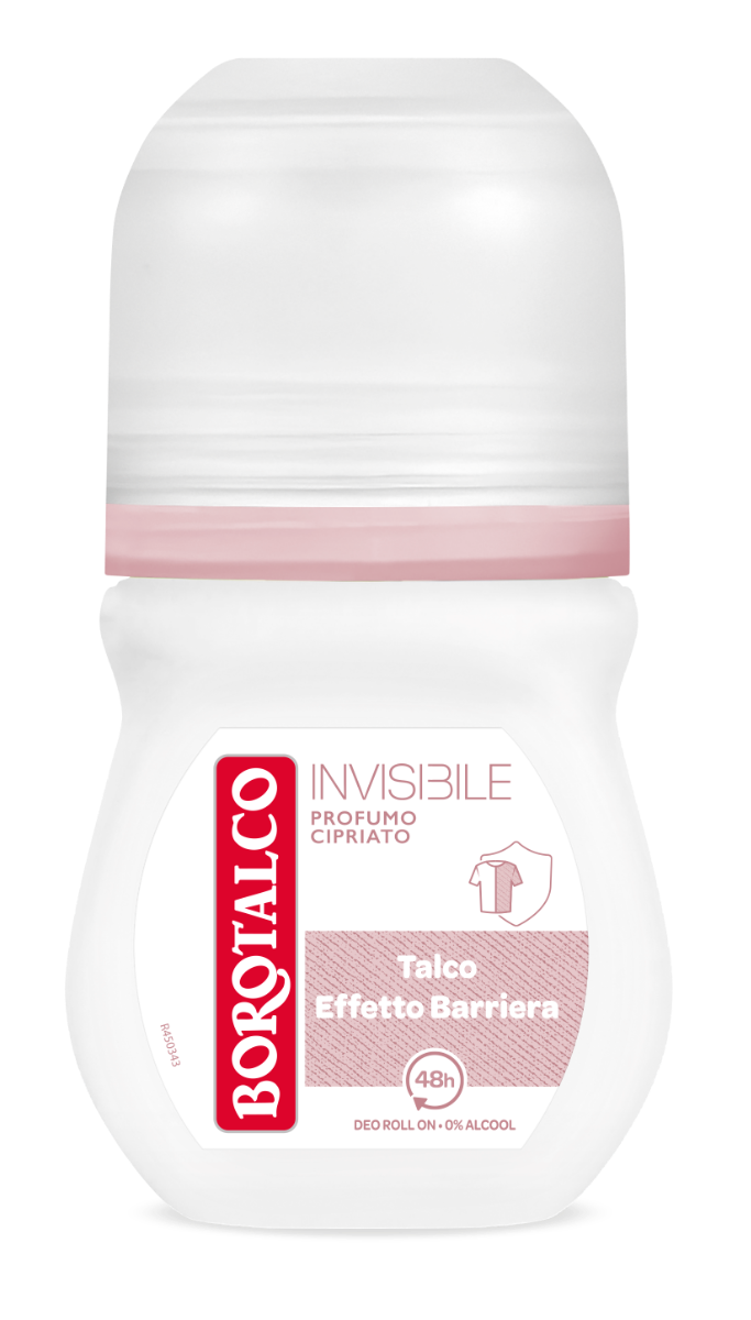 Borotalco Deodorante Roll-On Invisibile Rosa 50ml-1