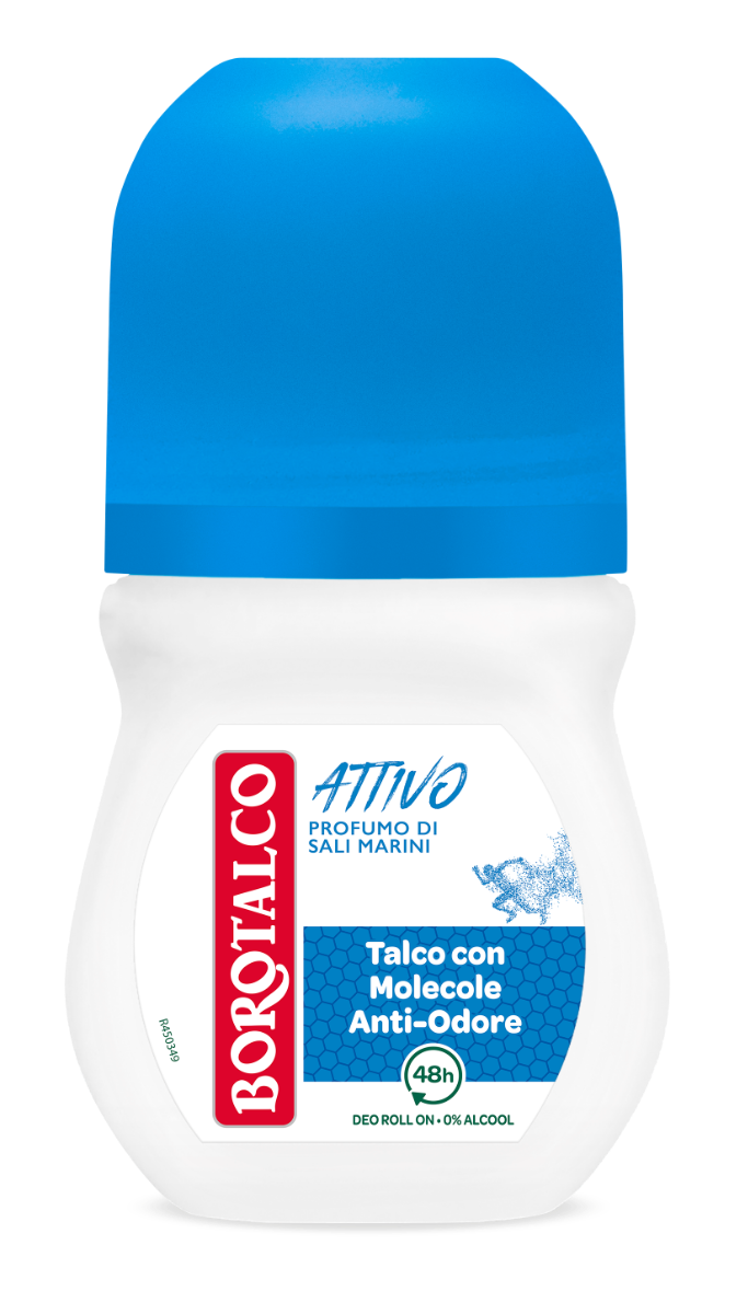 Borotalco Deo Roll Attivo Blu 50ml-2