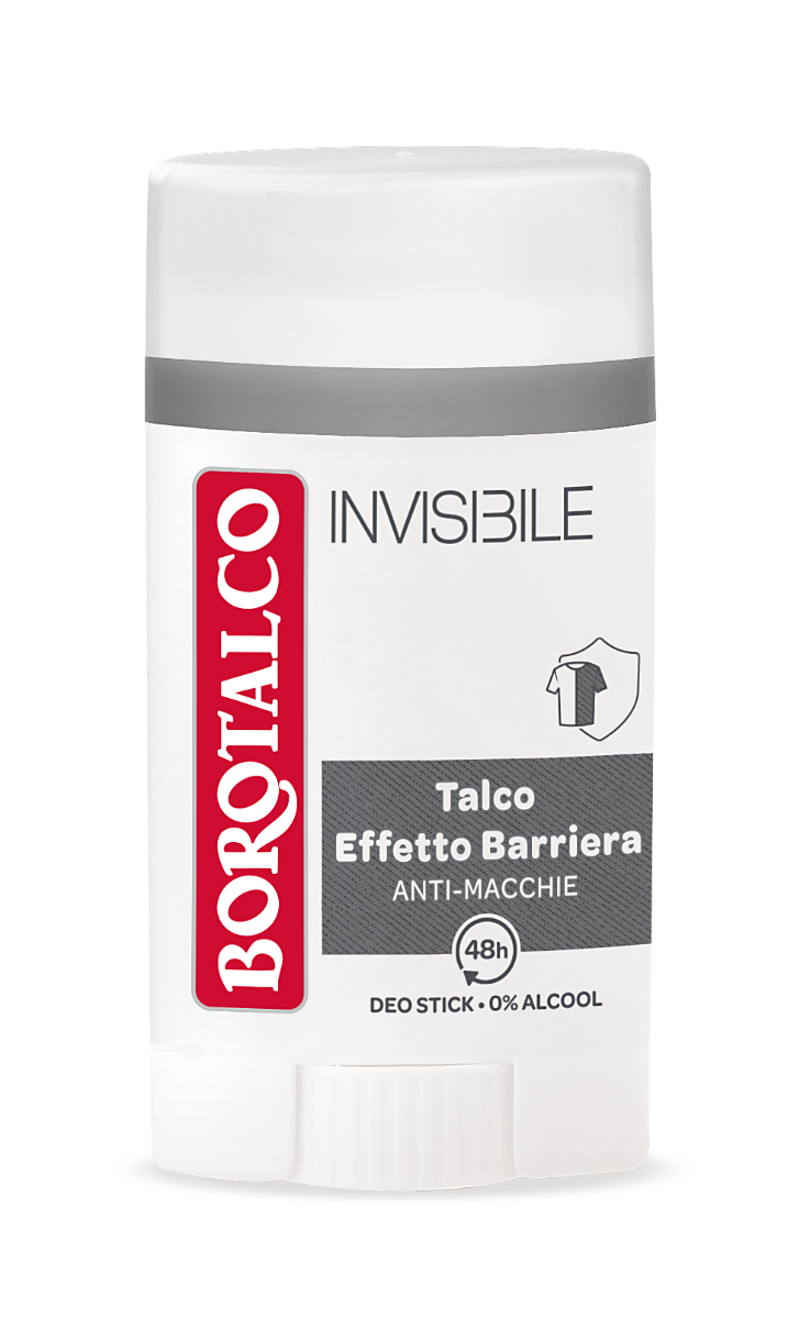 Borotalco Deodorante Stick Invisibile Grigio 40ml-1