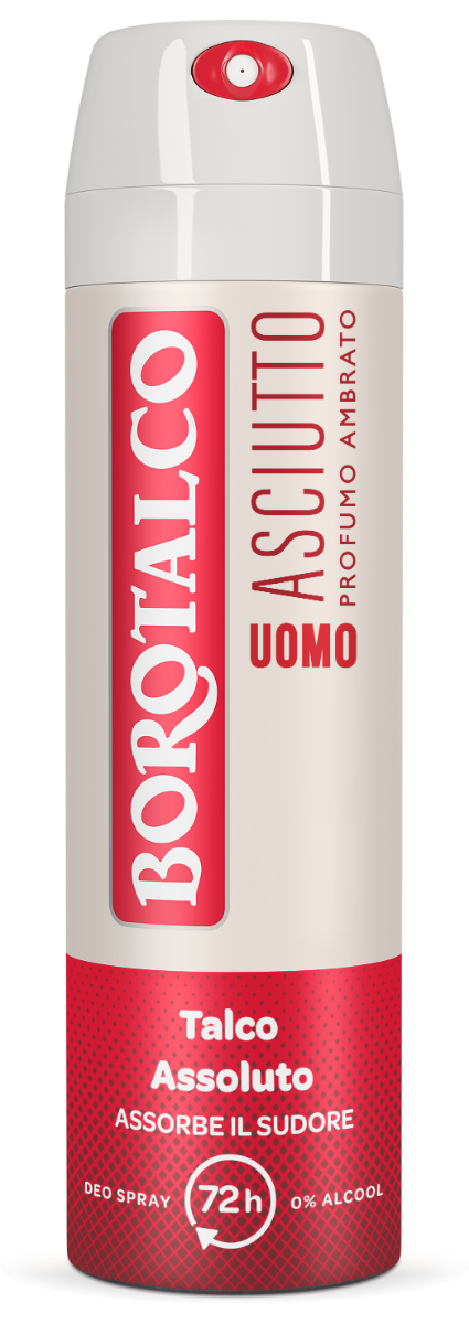 Borotalco Deodorante Uomo Spray Asciutto 150ml-2