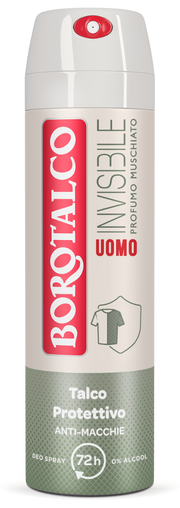 Borotalco Deodorante Uomo Spray Asciutto Invisibile 150ml-2