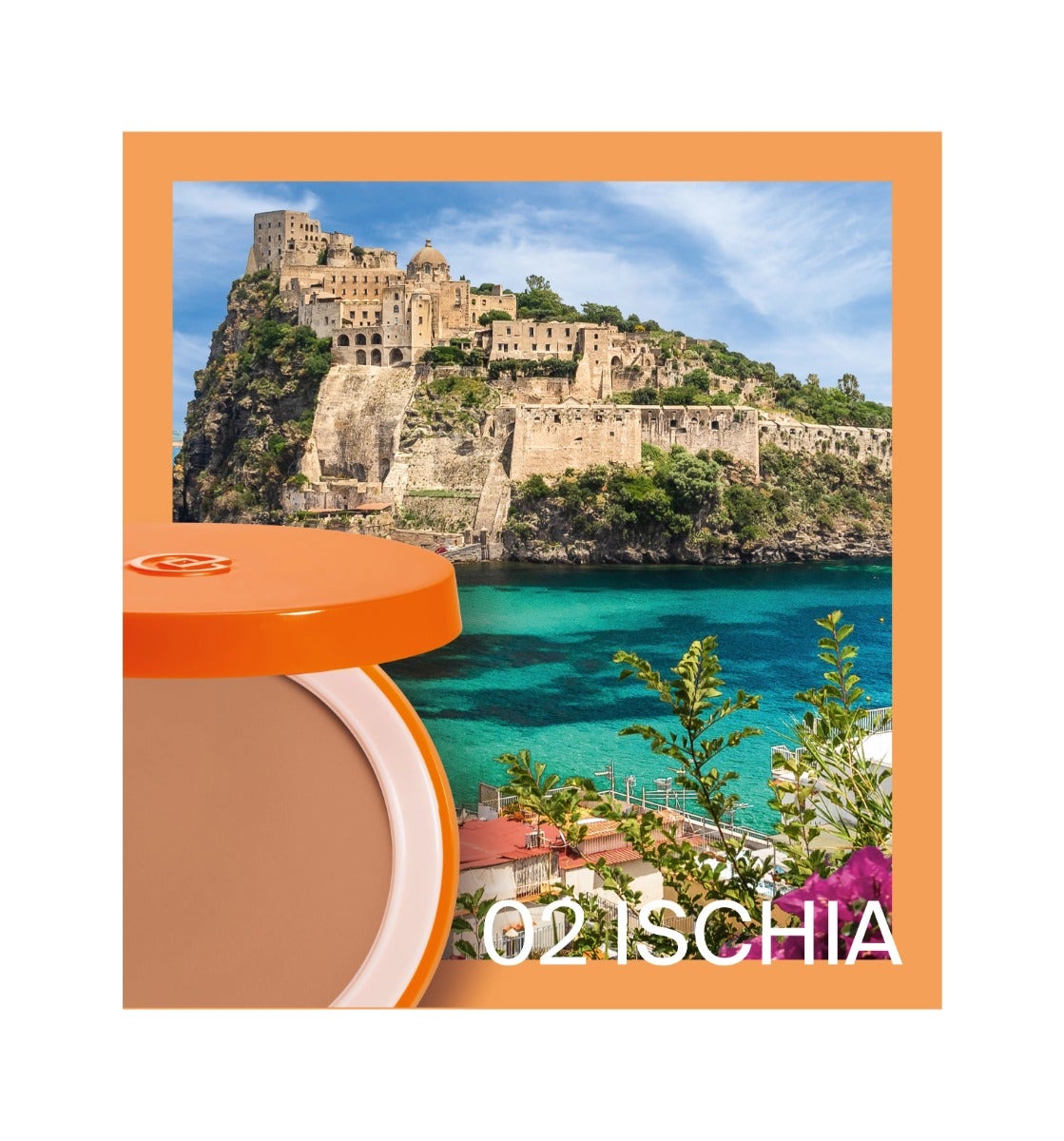 Collistar Mediterranea Fondotinta Compatto Solare SPF 15 Refill N.02 Ischia-8