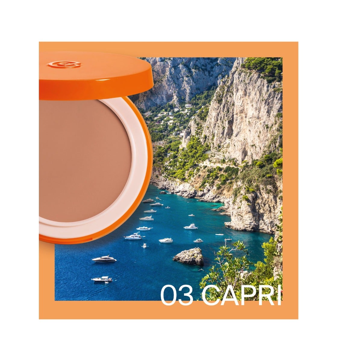 Collistar Mediterranea Fondotinta Compatto Solare SPF 15 Refill N.03 Capri-3