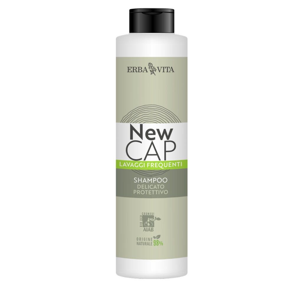 Erba Vita New Cap Shampoo Lavaggi Frequenti 250ml-2