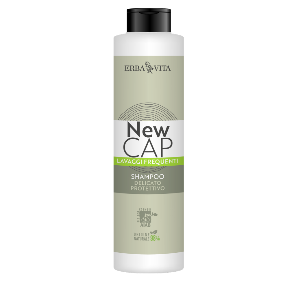 Erba Vita New Cap Shampoo Lavaggi Frequenti 250ml-1