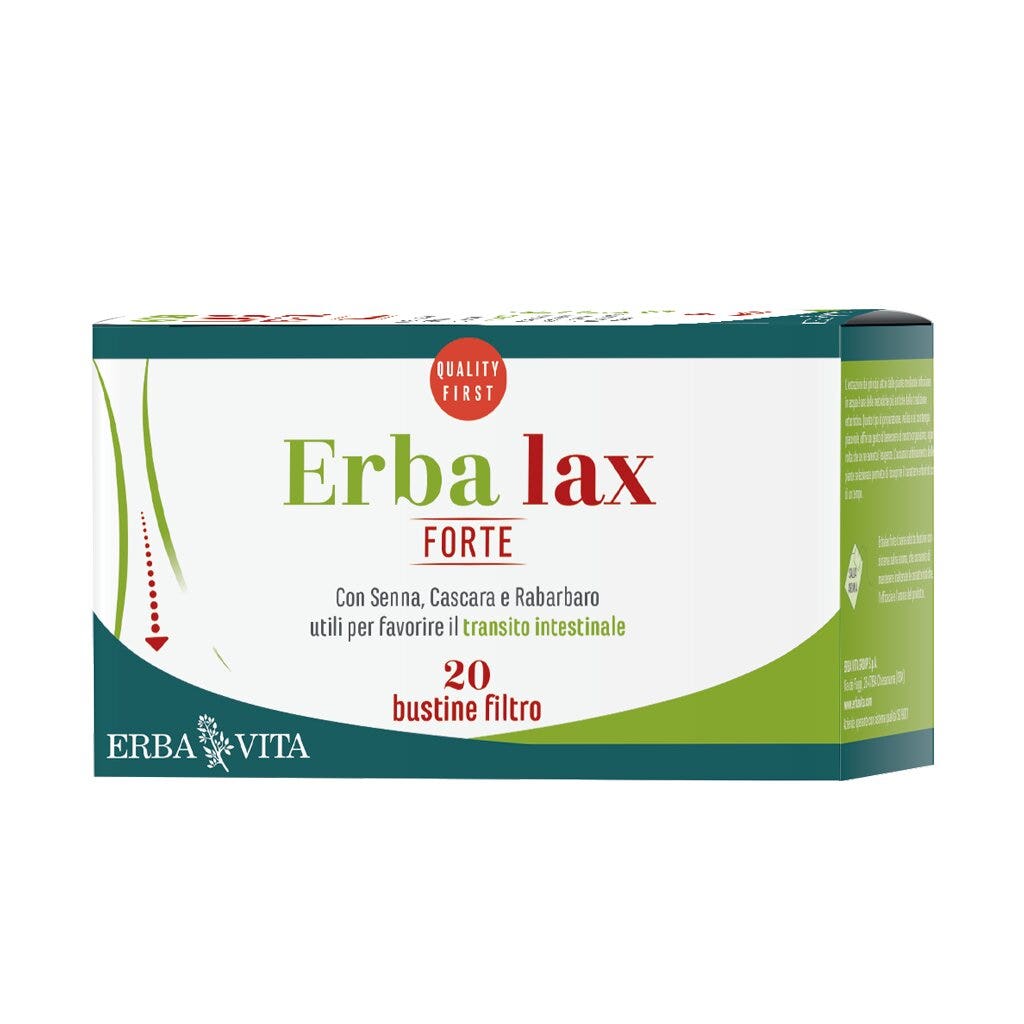 Erba Vita Erbalax Forte Tisana Bio 40g-2