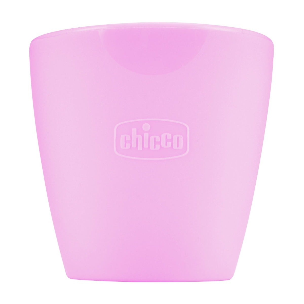 Chicco Bicchiere In Silicone Rosa 6M+-9