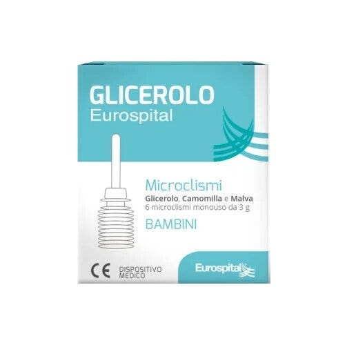 Eurospital Microclismi Glicerolo Bambini 6 Dispositivi Monouso-1