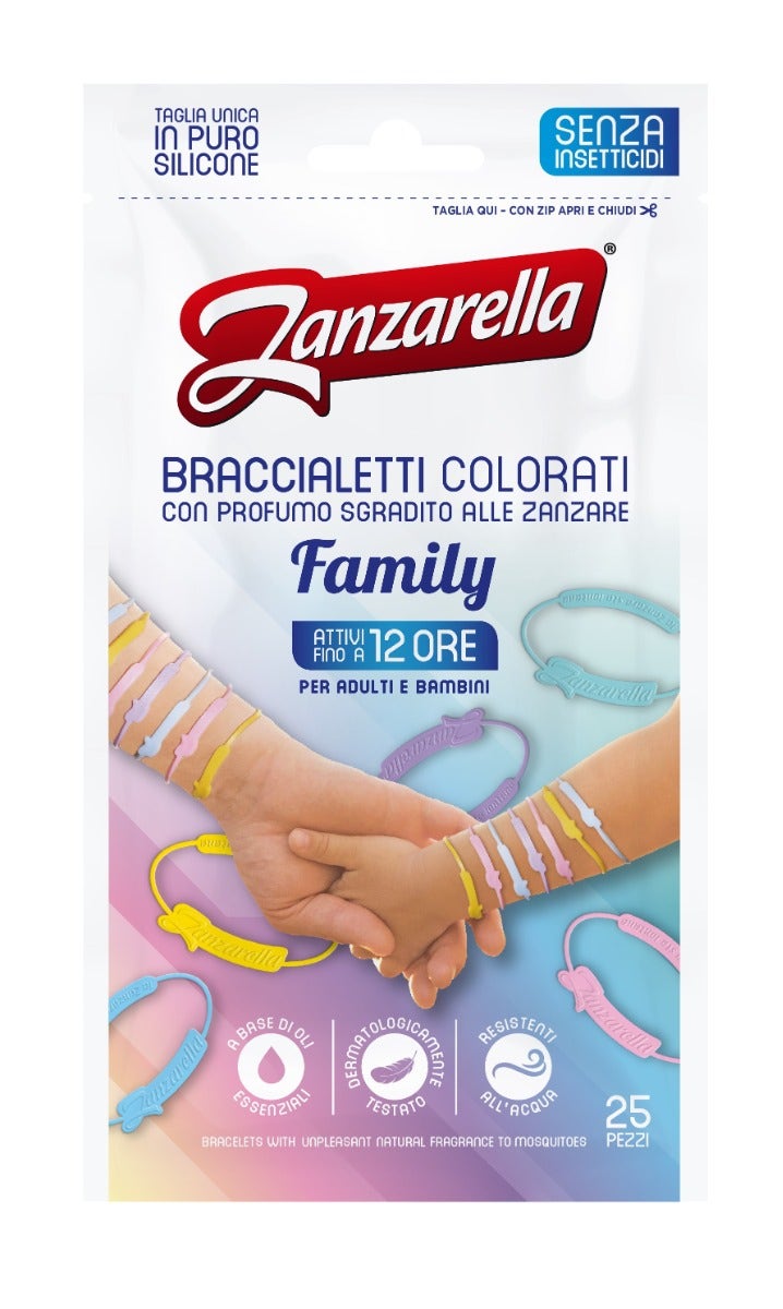 Zanzarella Family Braccialetti Colorati 25 Pezzi-1
