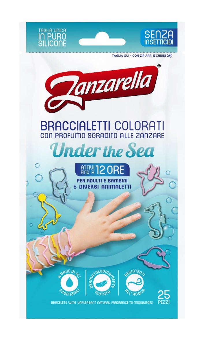 Zanzarella Under The Sea Braccialetti Colorati 25 Pezzi-1