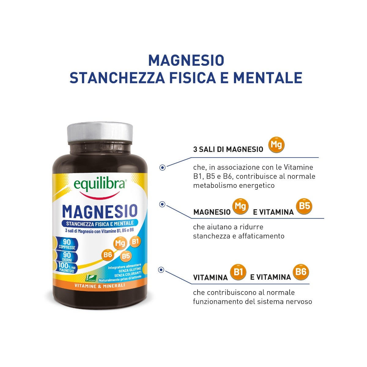 Equilibra Magnesio Integratore 90 Compresse-3