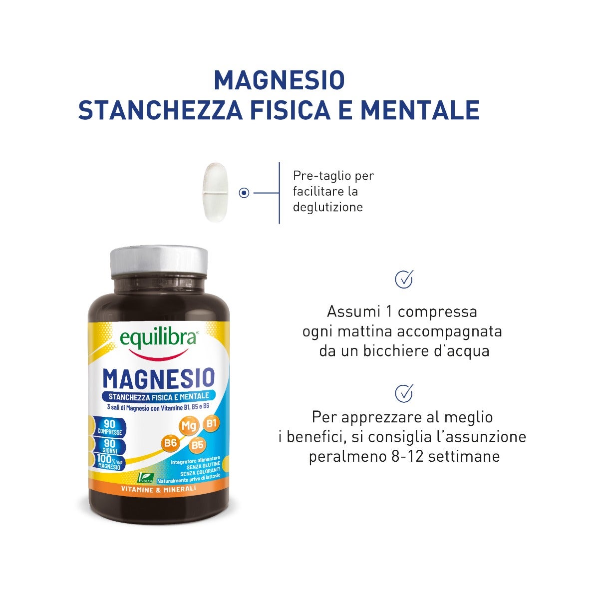 Equilibra Magnesio Integratore 90 Compresse-5