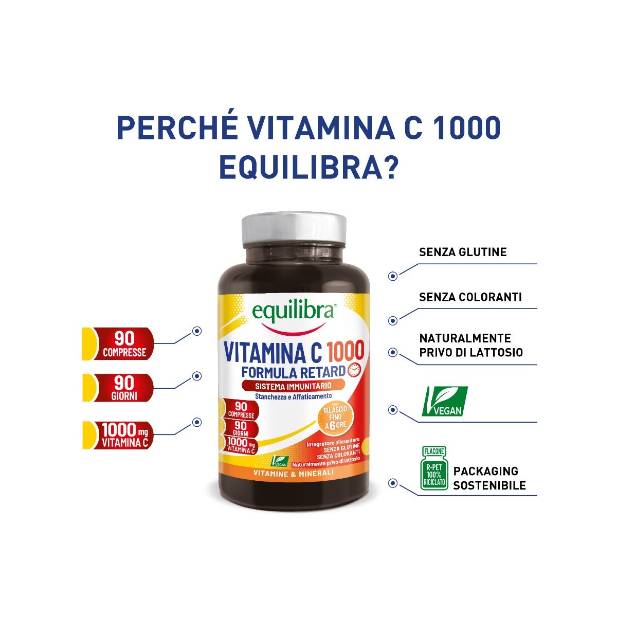 Equilibra Vitamina C 1000 90 Compresse-4