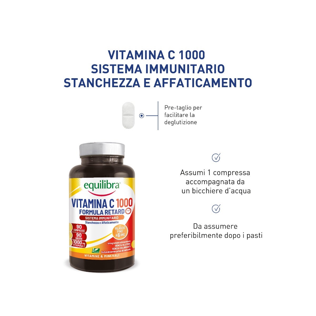 Equilibra Vitamina C 1000 90 Compresse-5