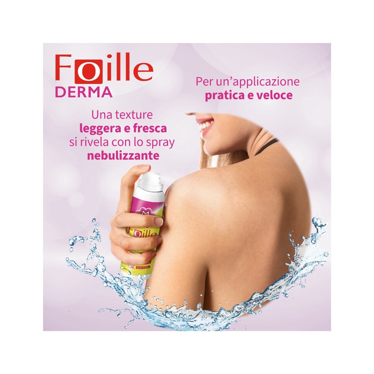 Foille Derma Spray riparatore cutaneo, doposole per pelle arrossata e secca, erogazione anche sottosopra 150ml-12