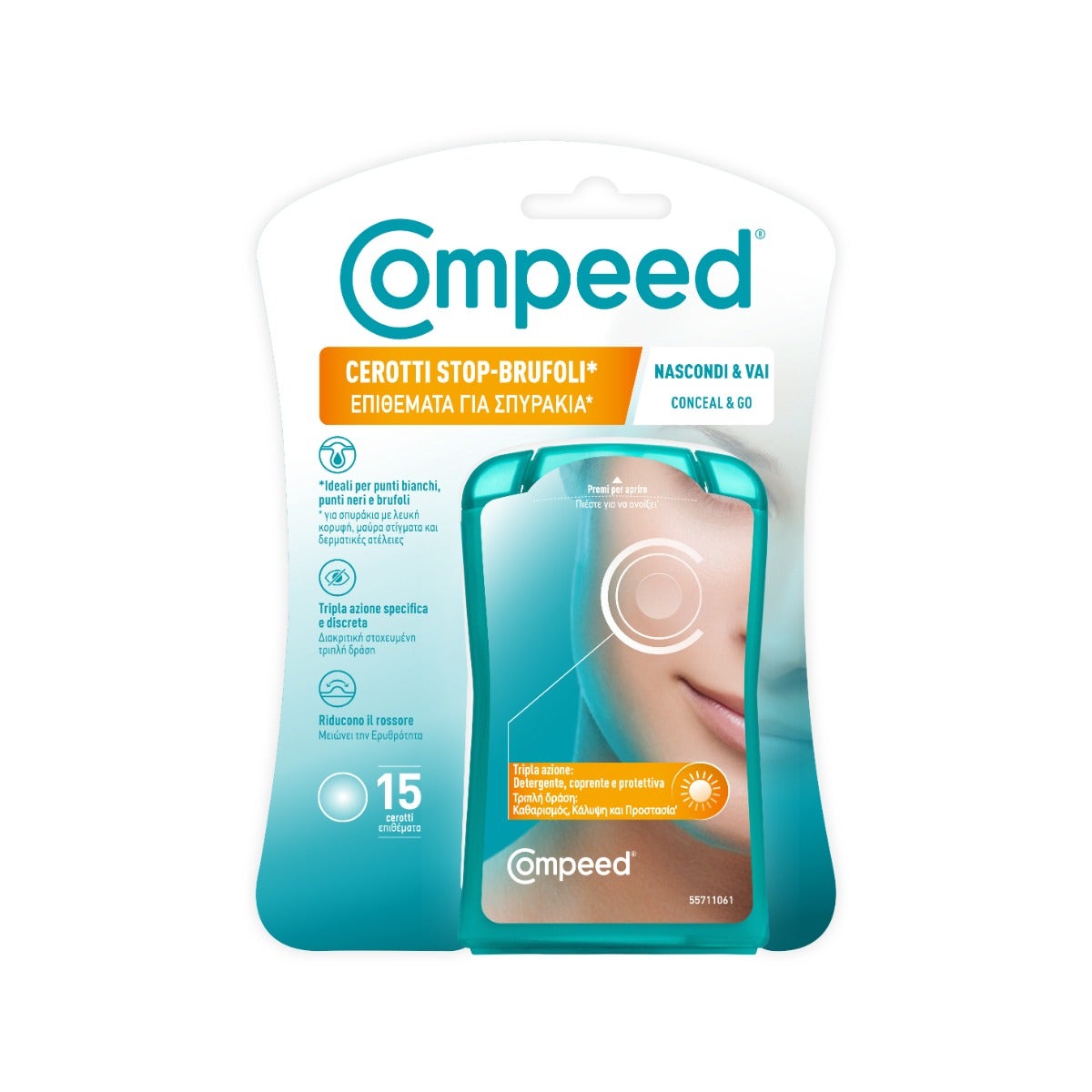 Compeed Cerotti Stop Brufoli 15 Pezzi-2