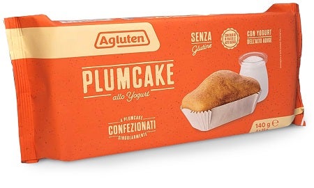 Agluten Plum Cake Yogurt 4 Pezzi da 35 g-0