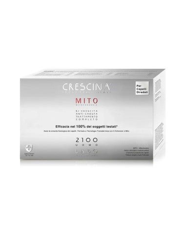 Crescina Isole Follicolari Mito Anti-Caduta Trattamento Completo Uomo 2100 10+10 fiale-1