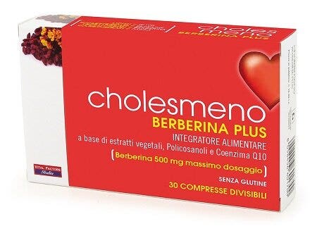 Cholesmeno Berberina Plus 30 Compresse-1