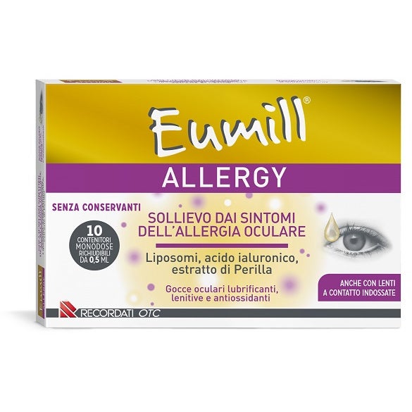 Eumill Allergy Gocce Oculari 10 Flaconcini Da 0,5ml-1