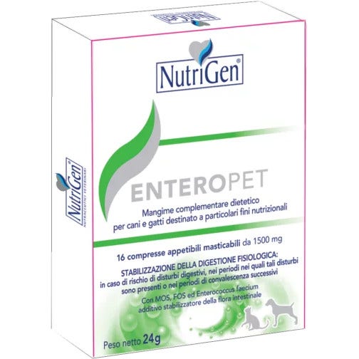 Enteropet Mangime Complementare Cani/Gatti 16 Compresse-1
