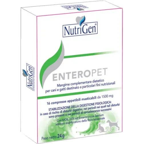 Enteropet Mangime Complementare Cani/Gatti 16 Compresse-2
