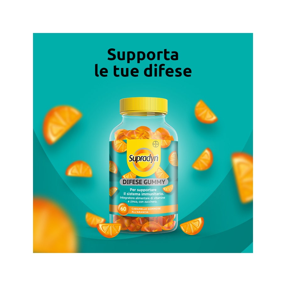 Supradyn Difese Gummy 60 Caramelle Gommose-7