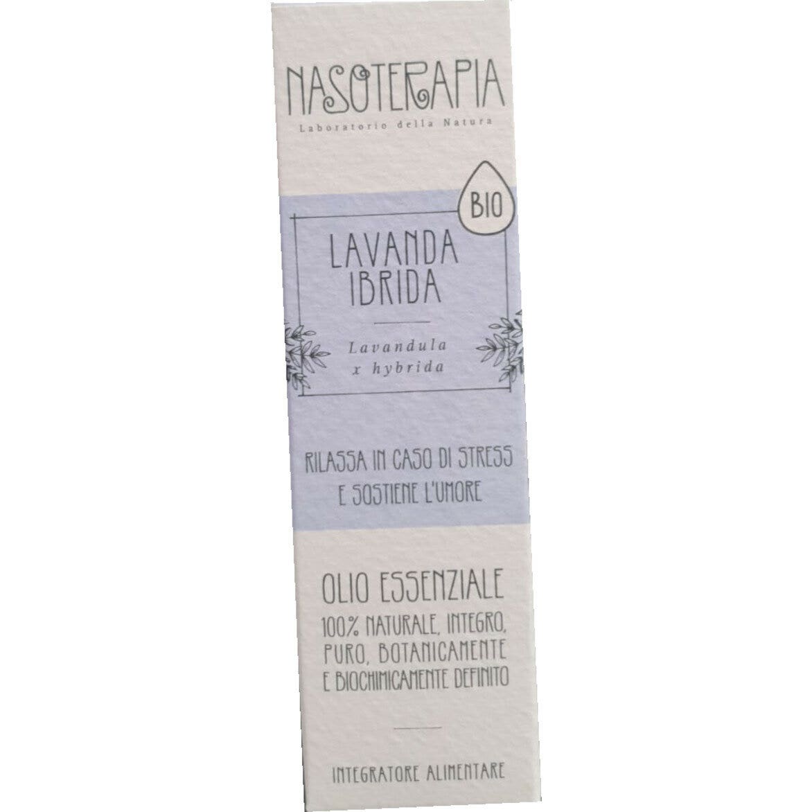 Nasoterapia Olio Essenziale Di Lavanda Ibrida Bio 10ml-1