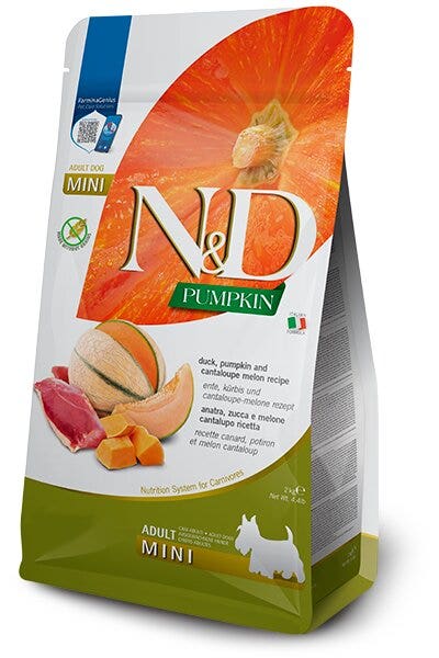 Farmina N&D Pumpkin Anatra Zucca E Melone Per Cani Adulti Taglia Mini 2kg-2