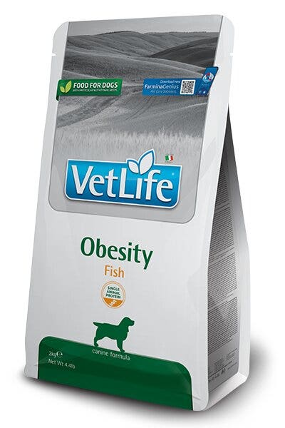 Farmina Vet Life Nat Fish Cibo Secco Per Cani Obesi 12kg-2
