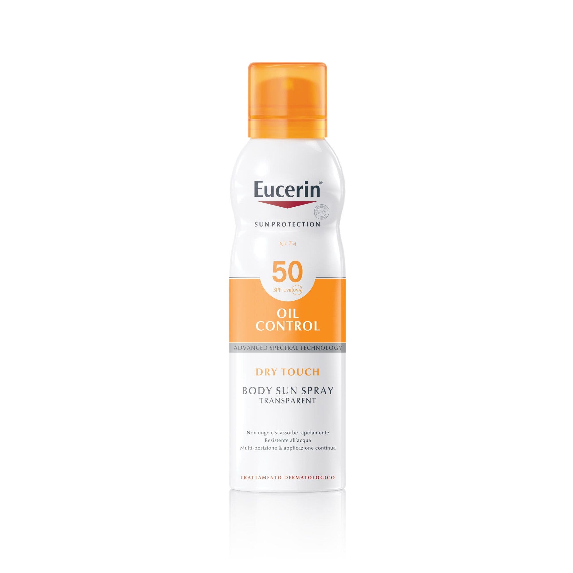 Eucerin Sun Spray Tocco Secco SPF50 200ml Protezione Solare-1